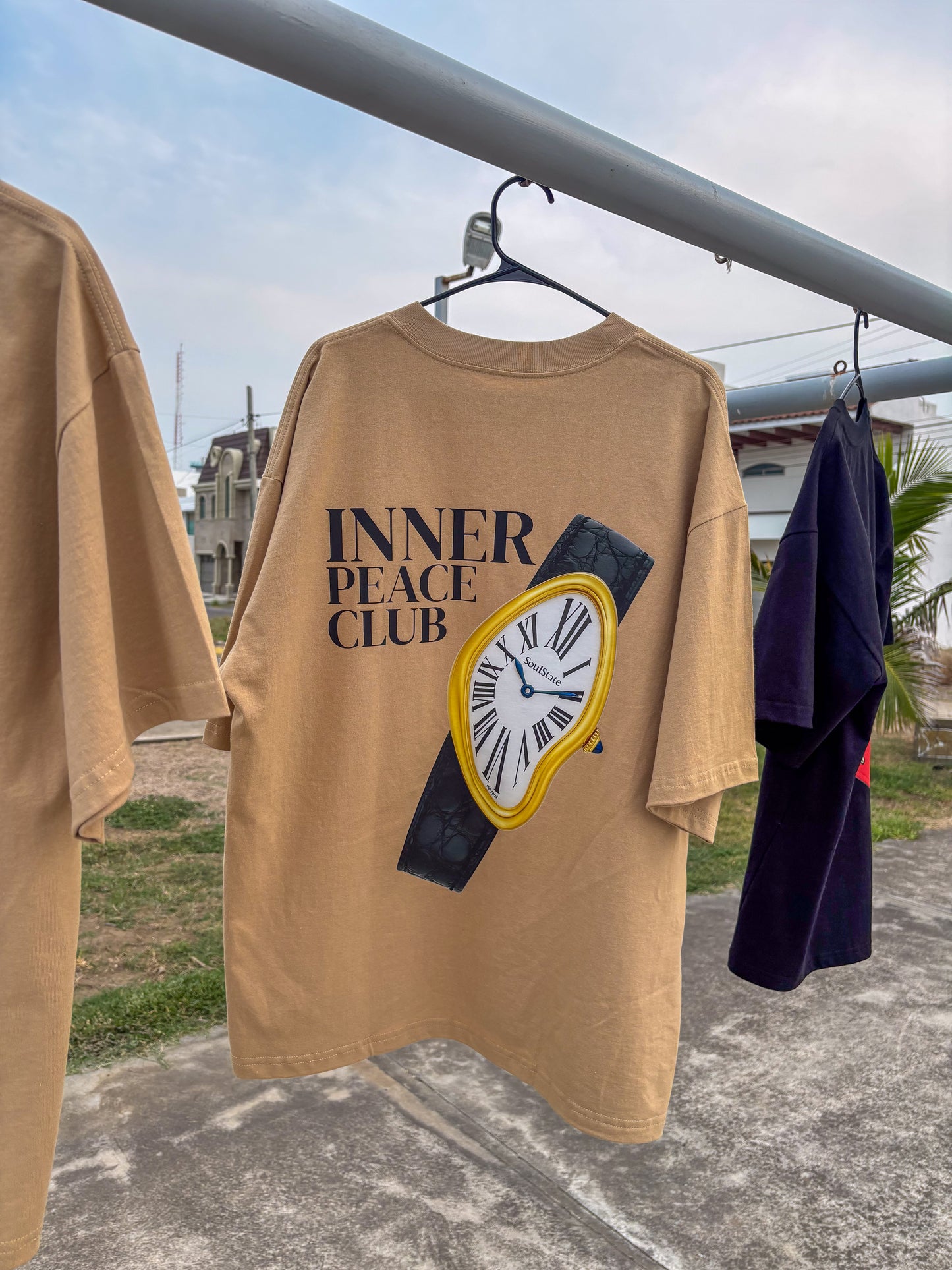 INNER PEACE TEE - BEIGE