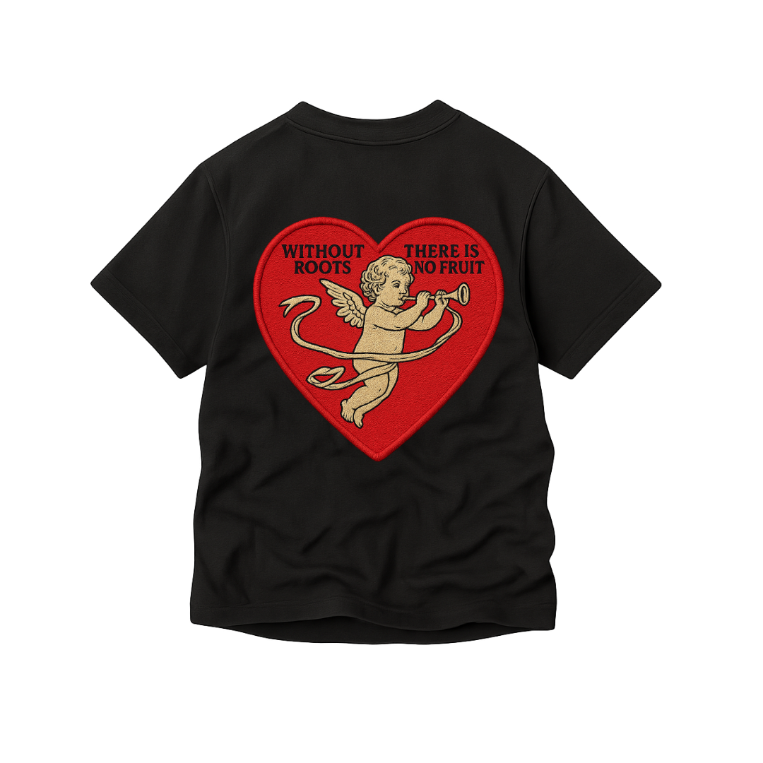 ROOTS TEE - BLACK