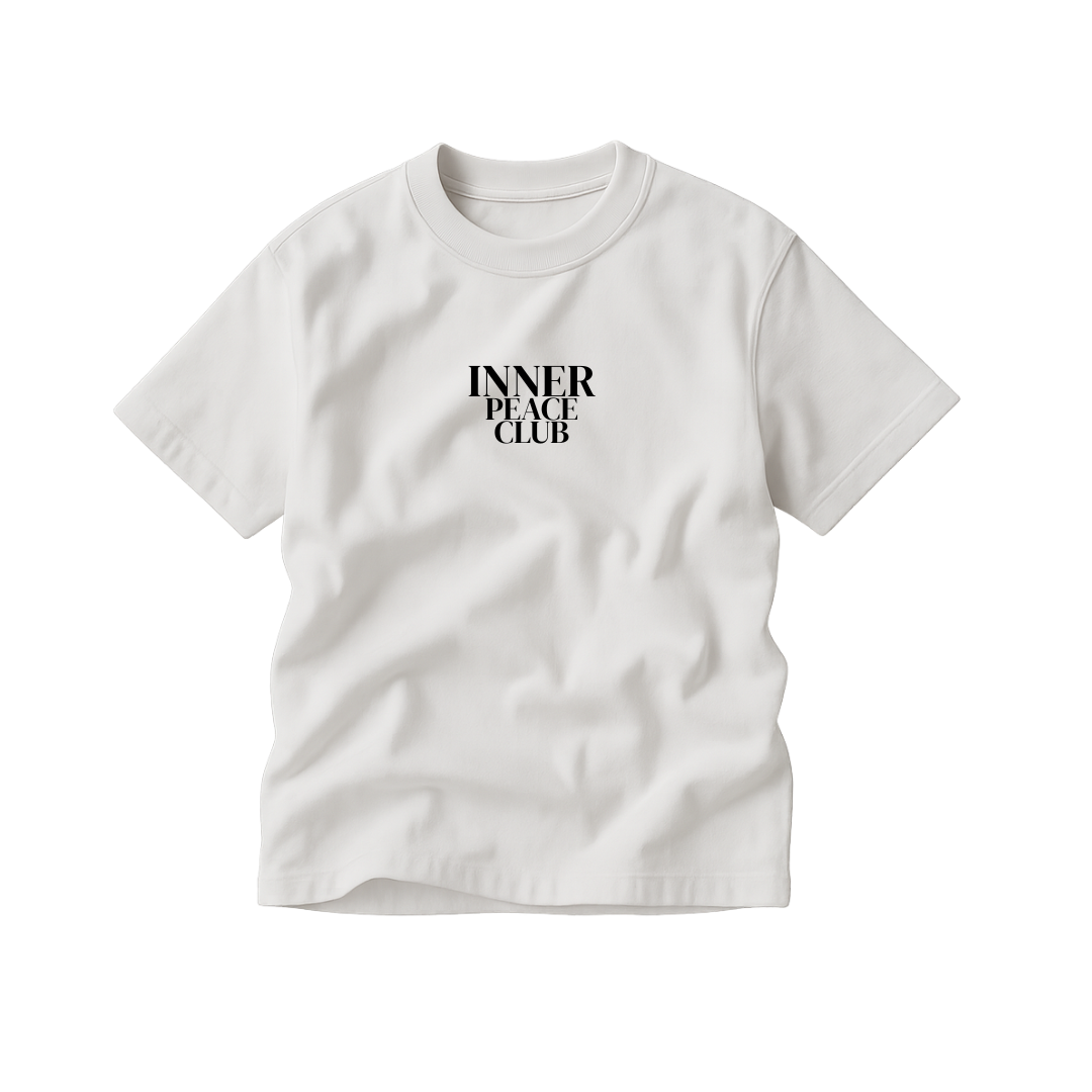INNER PEACE TEE - WHITE