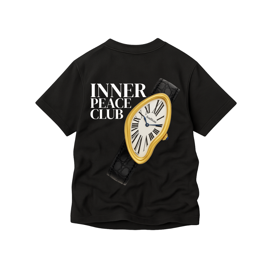 INNER PEACE TEE - BLACK