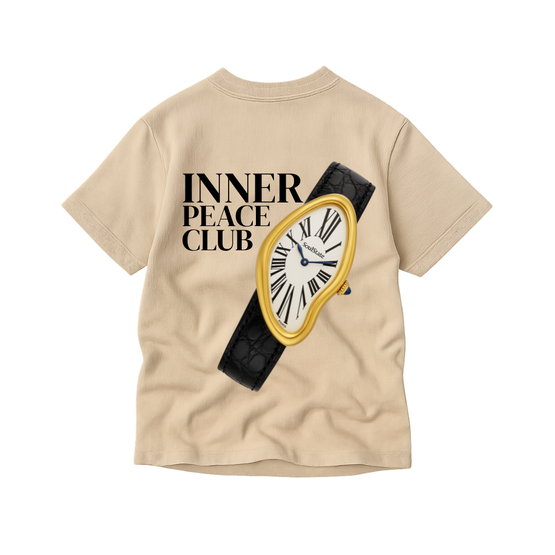 INNER PEACE TEE - BEIGE
