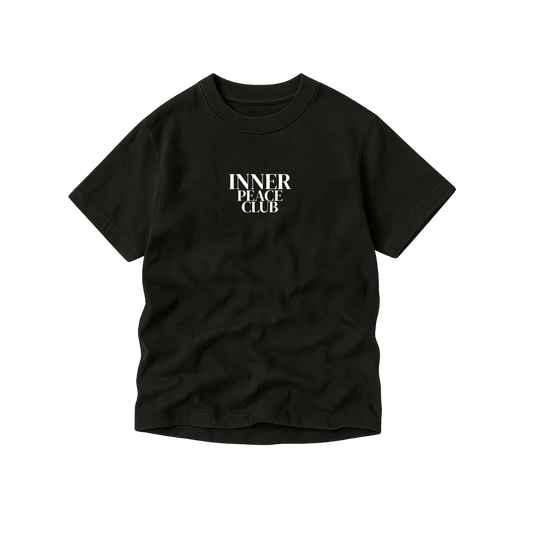 INNER PEACE TEE - BLACK