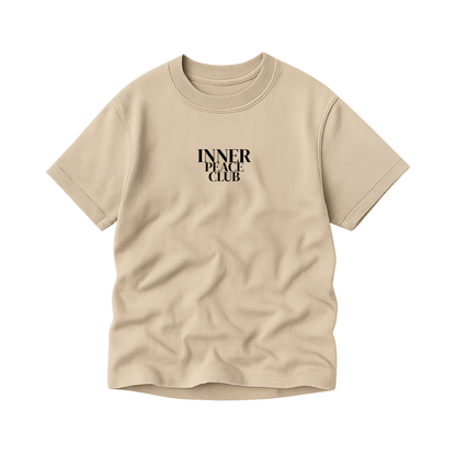 INNER PEACE TEE - BEIGE