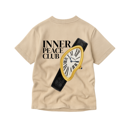 INNER PEACE TEE - BEIGE