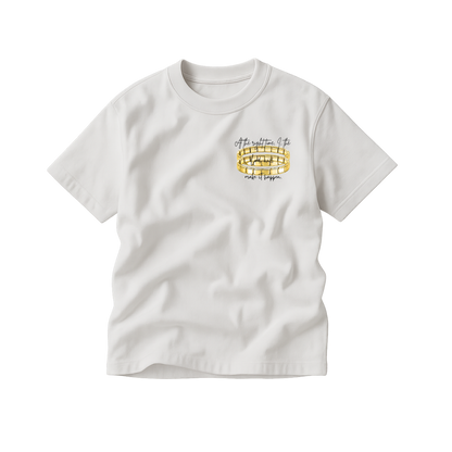 RIGHT ON TIME TEE – WHITE